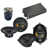 Compatible with Subaru XT Coupe 1985-1990 OEM Speaker Replacement Harmony R5 R65 & CXA360.4 Amp