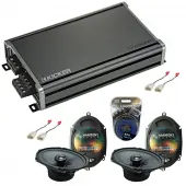 Compatible with Toyota Tacoma 2002-2004 Factory Speakers Replacement Harmony (2) C68 & CXA360.4