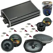 Compatible with Toyota Tacoma 2005-2015 Factory Replacement Harmony Premium Speakers & CXA360.4