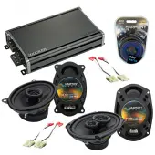 Compatible with GMC S-15 Jimmy 1982-1985 OEM Speaker Replacement Harmony R46 R69 & CXA360.4 Amp