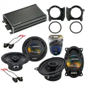 Compatible with GMC Sonoma 1998-2004 OEM Speaker Replacement Harmony R65 R46 & CXA360.4 Amp