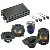 Compatible with Mitsubishi Diamante 92-04 OEM Speaker Replacement Harmony R5 R69 & CXA360.4 Amp