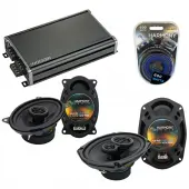 Compatible with Oldsmobile LSS 1996-1999 OEM Speaker Replacement Harmony R46 R69 & CXA360.4 Amp