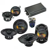 Compatible with Pontiac G8 2008-2009 OEM Speaker Replacement Harmony R65 R35 R69 & CXA360.4 Amp