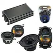 Compatible with Pontiac T-1000 1982-1987 OEM Speaker Replacement Harmony R46 R35 & CXA360.4 Amp