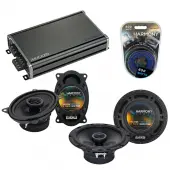 Compatible with Pontiac TransSport APV 1993-1996 OEM Speaker Replacement Harmony & CXA360.4 Amp