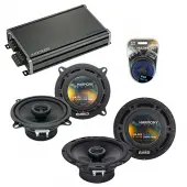 Compatible with Chevy Avalanche 2007-2013 OEM Speaker Replacement Harmony R65 R5 & CXA360.4 Amp