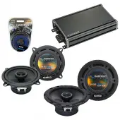 Compatible with Dodge Omni 1978-1990 Factory Speaker Replacement Harmony R5 R65 & CXA360.4 Amp