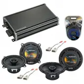 Compatible with Ford Probe 1988-1992 Factory Speaker Replacement Harmony R65 R5 & CXA360.4 Amp