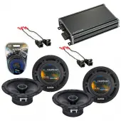 Compatible with GMC Envoy 2002-2009 Factory Speaker Replacement Harmony (2) R65 & CXA360.4 Amp