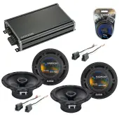 Compatible with Mazda 323 1990-1994 Factory Speaker Replacement Harmony (2) R65 & CXA360.4 Amp