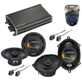 Compatible with Mazda RX7 1992-1997 Factory Speaker Replacement Harmony R65 R68 & CXA360.4 Amp