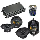 Compatible with Toyota Sienna 2004-2010 Factory Speaker Replacement Harmony R68 R65 & CXA360.4 Amp