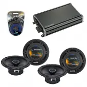 Compatible with Volvo S80 2007-2011 Factory Speaker Replacement Harmony (2) R65 & CXA360.4 Amp