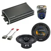 Compatible with Honda S2000 2000-2009 OEM Speaker Replacement Harmony Audio Bundle R65 & CXA360.4 Amplifier