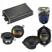 Compatible with Lincoln Mark VIII 96-98 OEM Speaker Replacement Harmony Replacement & CXA360.4 Amp