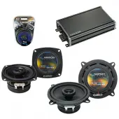 Compatible with Mercedes 350 Series 90-96 OEM Speaker Replacement Harmony R4 R5 & CXA360.4 Amp