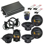 Compatible with Chevy S-10 Blazer 1995-1997 OEM Speaker Replacement Harmony R46 R65 & CXA360.4 Amp