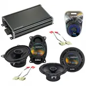 Compatible with Oldsmobile Silhouette APV 1990-1996 OEM Speaker Replacement Harmony & CXA360.4 Amp