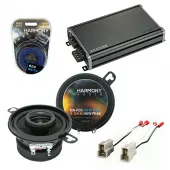 Compatible with Volkswagen Rabbit 1980-1984 OEM Speaker Replacement Harmony R35 & CXA360.4 Amp