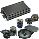 Compatible with Cadillac DeVille 1996-1999 OEM Replacement Harmony Premium Speakers & CXA360.4