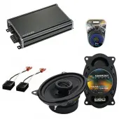 Compatible with Chevy Van (Full Size) 1988-1995 OEM Speaker Replacement Harmony R46 & CXA360.4 Amp