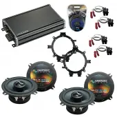 Compatible with Chevy Silverado Truck 2007-2013 Speakers Replacement Harmony C5 & CXA360.4 Kit