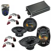 Compatible with Nissan Xterra 2000-2004 OEM Speaker Replacement Harmony R65 R69 & CXA360.4 Amp