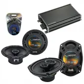 Compatible with Nissan Xterra 2005-2008 OEM Speaker Replacement Harmony R65 R69 & CXA360.4 Amp