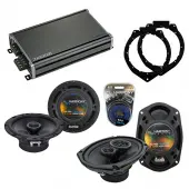 Compatible with Buick Lucerne 2006-2011 OEM Speaker Replacement Harmony R65 R69 & CXA360.4 Amp