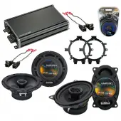 Compatible with GMC Savana Van 2003-2007 OEM Speaker Replacement Harmony R5 R46 & CXA360.4 Amp