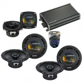 Compatible with Plymouth Laser 1990-1994 OEM Speaker Replacement Harmony R65 R4 & CXA360.4 Amp