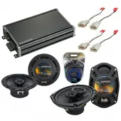 Compatible with Toyota Solara 1999-2003 OEM Speaker Replacement Harmony R65 R69 & CXA360.4 Amp