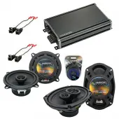 Compatible with Cadillac Fleetwood 93-96 OEM Speaker Replacement Harmony R5 R69 & CXA360.4 Amp