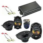 Compatible with Chevy Camaro 1982-1992 Factory Speaker Replacement Harmony R46 R69 & CXA360.4 Amp