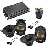 Compatible with Chevy Malibu 1997-2003 Factory Speaker Replacement Harmony R46 R69 & CXA360.4 Amp