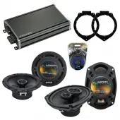 Compatible with Chevy Malibu 2008-2012 Factory Speaker Replacement Harmony R65 R69 & CXA360.4 Amp
