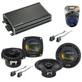 Compatible with Mazda 626 1990-1992 Factory Speaker Replacement Harmony R4 R65 & CXA360.4 Amp