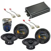 Compatible with Pontiac Vibe 2003-2008 Factory Speaker Replacement Harmony (2) R65 & CXA360.4 Amp