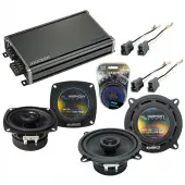 Compatible with Toyota Corolla 1984-1987 Factory Speaker Replacement Harmony R4 R5 & CXA360.4 Amp