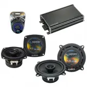 Compatible with Toyota Corolla 1988-1993 Factory Speaker Replacement Harmony R4 R5 & CXA360.4 Amp