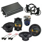 Compatible with Chevy S-10 Truck 2002-2004 OEM Speaker Replacement Harmony R46 R65 & CXA360.4 Amp