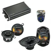 Compatible with Chrysler Cordoba 1975-1983 OEM Speaker Replacement Harmony R35 R69 & CXA360.4 Amp