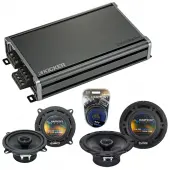 Compatible with Volvo S60 2001-2004 Factory Speaker Replacement Harmony R5 R65 & CXA360.4 Amp