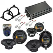 Compatible with Chrysler PT Cruiser 05-10 OEM Speaker Replacement Harmony Speakers & CXA360.4 Amp
