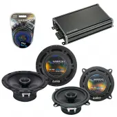 Compatible with Volvo V40 2000-2003 Factory Speaker Replacement Harmony R5 R65 & CXA360.4 Amp