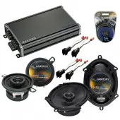 Compatible with Ford Thunderbird 2002-2005 OEM Speaker Replacement Harmony R68 R35 & CXA360.4 Amp