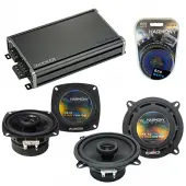 Compatible with Honda Passport 1994-1995 OEM Speaker Replacement Harmony R4 R5 & CXA360.4 Amp