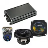 Compatible with Isuzu Truck 1986-1987 OEM Speaker Replacement Harmony R4 & CXA360.4 Amplifier