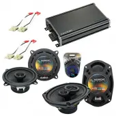 Compatible with Cadillac Brougham 1987-1992 OEM Speaker Replacement Harmony R5 R69 & CXA360.4 Amp